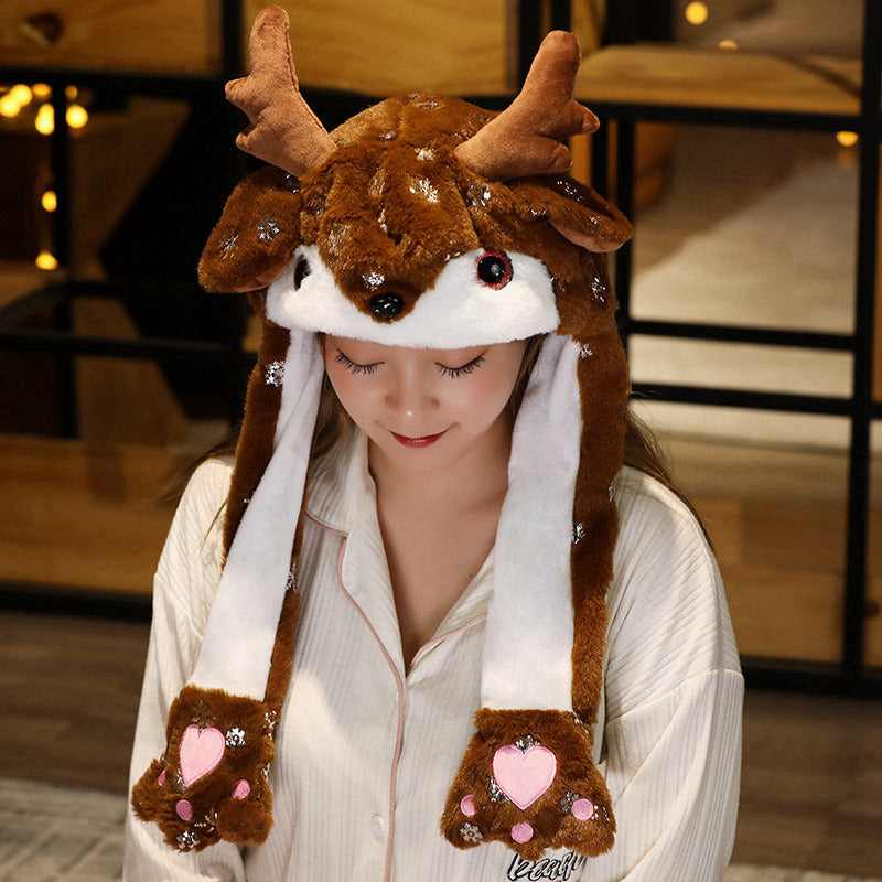 Christmas Gift Hat Elk Headgear