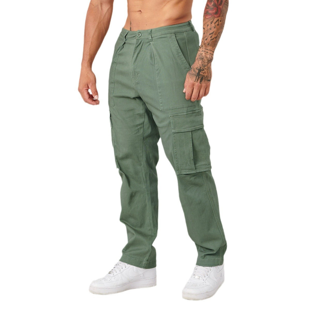 Men's Outdoor Running Elastic Training Pants