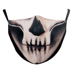 Milk Silk Double-layer Halloween Digital Printing Mask