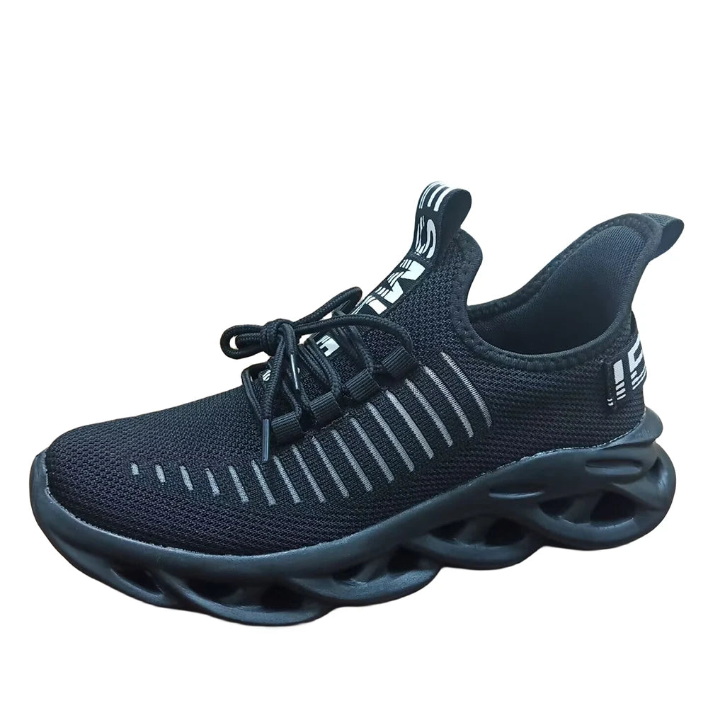 2024 Newest Kids Breathable Running Sneakers For Women Low Top Large Size Men's Sports Shoes Mesh Jogging Children Casual Shoes