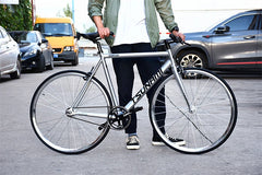 Tsunami SNM100 Fixie Fixed Gear Bike – 700C Single Speed Racing Bicycle | Lightweight Aluminum Alloy Frame | Customizable Track Cycling