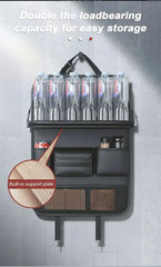 SEAMETAL Car Backseat Organizer – Multi-Pocket Storage Bag with Foldable Tablet Tray & Large Capacity