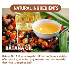 100% Pure Organic Hair Mask Batana Oil Hair Growth Oil Natural Treatment Nourish Reduce Hair Loss Anti-Breakage Hair Products