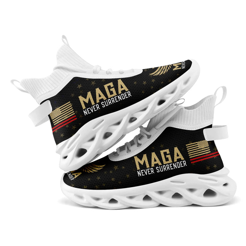 Casual High Top Shoes Sneaker Trump Maga 2024 Election Take America Back Design