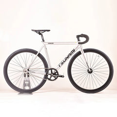Tsunami SNM100 Fixie Fixed Gear Bike – 700C Single Speed Racing Bicycle | Lightweight Aluminum Alloy Frame | Customizable Track Cycling