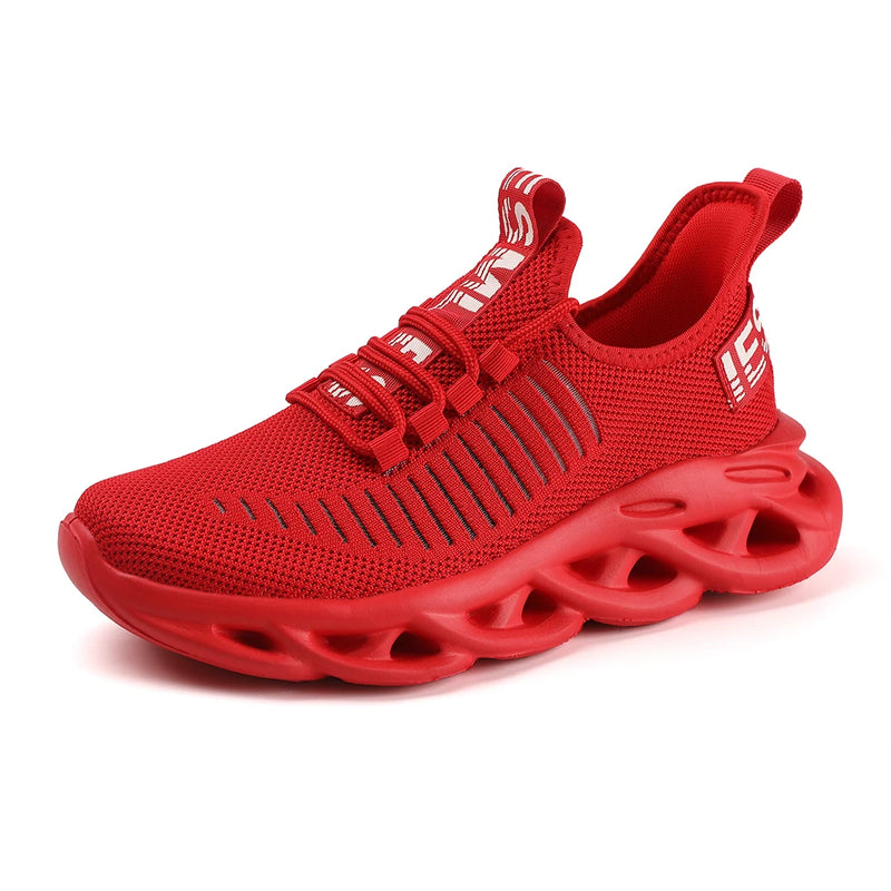 2024 Newest Kids Breathable Running Sneakers For Women Low Top Large Size Men's Sports Shoes Mesh Jogging Children Casual Shoes