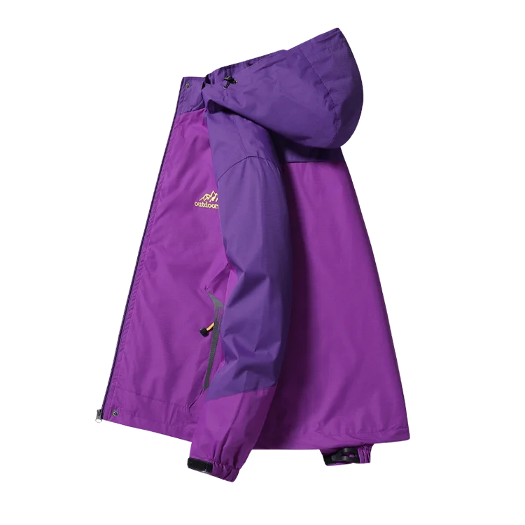 Autumn Women's Waterproof Jacket Outdoor Softshell Raincoat for Hiking Travel Trekking Camping Jacket Windbreaker