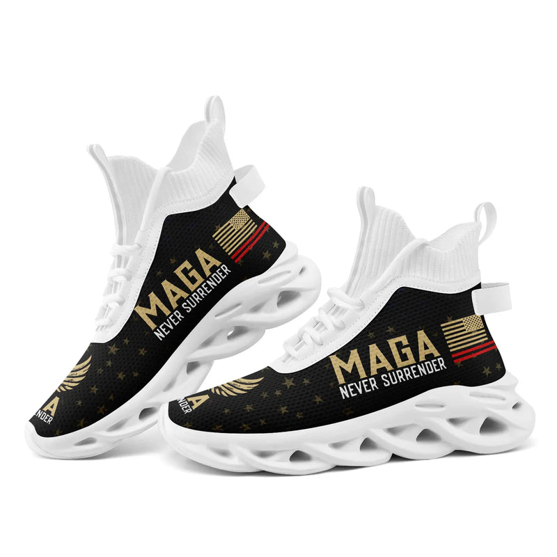 Casual High Top Shoes Sneaker Trump Maga 2024 Election Take America Back Design