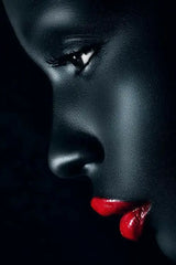 Modern African Woman Canvas Painting – Sexy Black Girl Scandinavian Wall Art Poster for Home Decor & Gifts