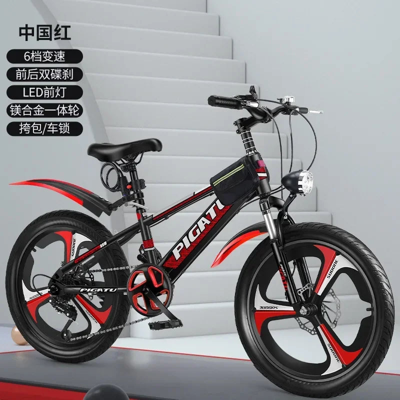 20/22/24 Inch Student Mountain Bike – Variable Speed Bicycle for Kids & Teens | Durable & Stylish Ride