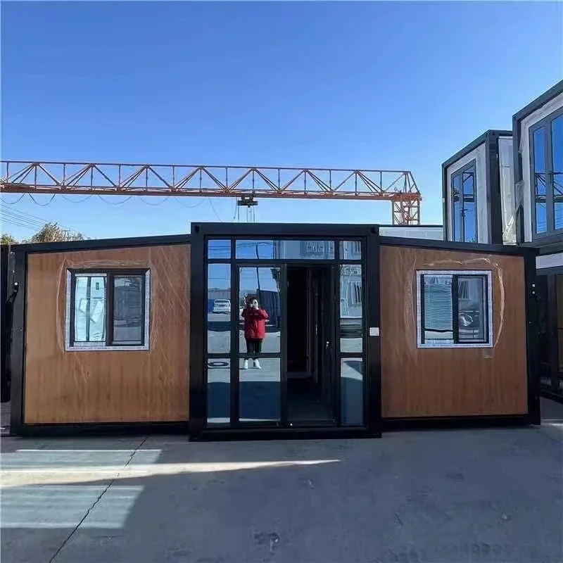 5 3 in 1 Foldable container steel structure modular house