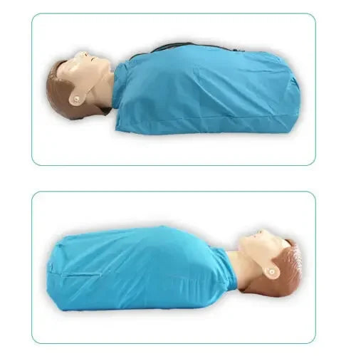 1pcs CPR Manikin Model for First Aid Training Resuscitation Emergency & 1pcs AED Trainer