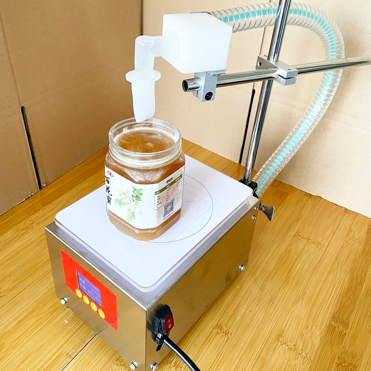 Commercial Paste & Honey Filling Machine | Gear Pump | Weighing Type | Viscous Liquid Automatic Filler | 5kg Capacity