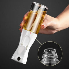 3PCS Oil Sprayer Bottles (200/300ml) | Kitchen Cooking Oil Dispenser & Vinegar Sauce Sprayer for BBQ, Fitness & Fat Loss