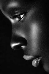 Modern African Woman Canvas Painting – Sexy Black Girl Scandinavian Wall Art Poster for Home Decor & Gifts