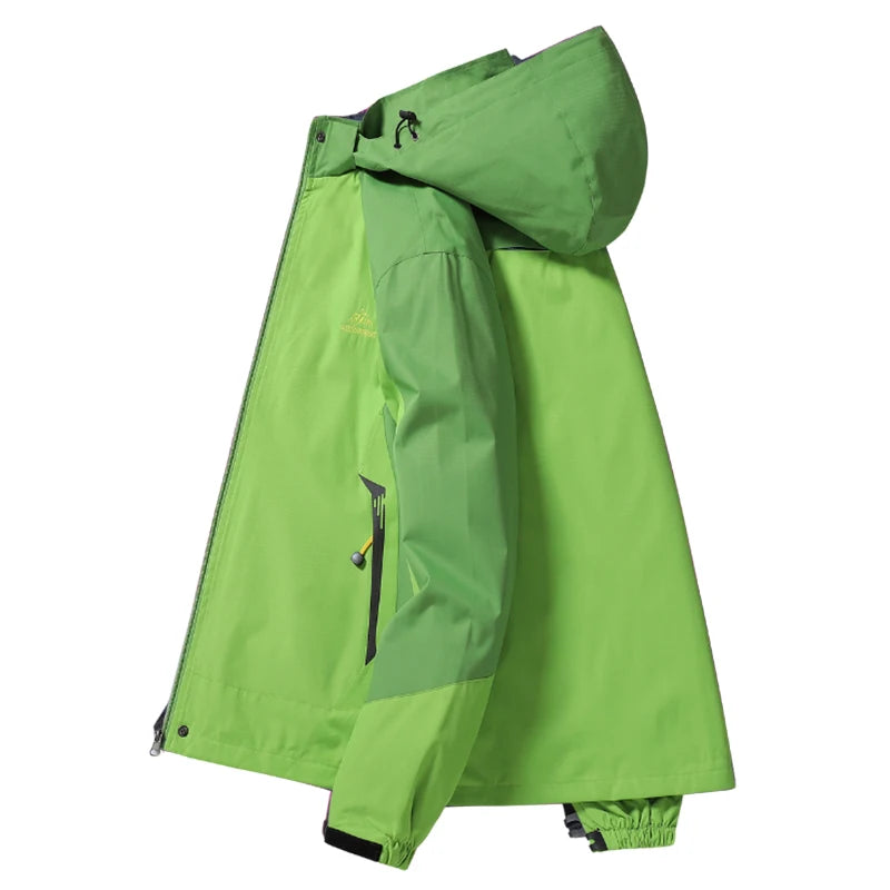 Autumn Women's Waterproof Jacket Outdoor Softshell Raincoat for Hiking Travel Trekking Camping Jacket Windbreaker