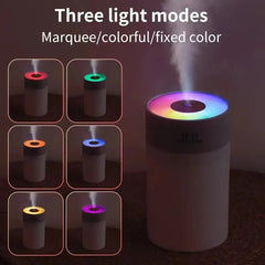 Luminous Humidifier Household Desktop Small Water Supplement Spray Air Humidification Usb Car Portable Night Light 260ml