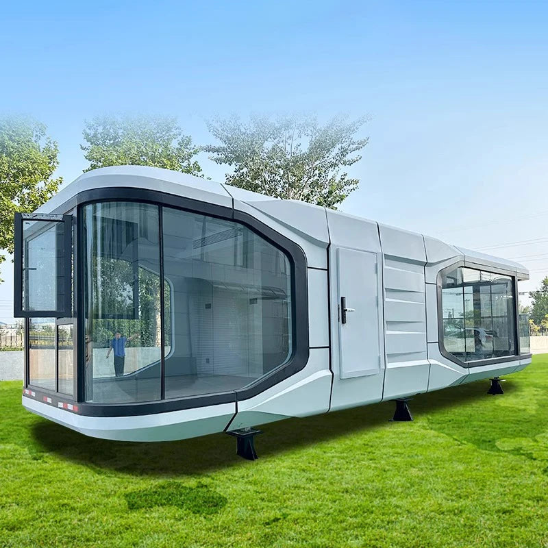 Capsule Container House Custom Space Prefab Capsule House Capsule House Hotel mobile apartment space capsule