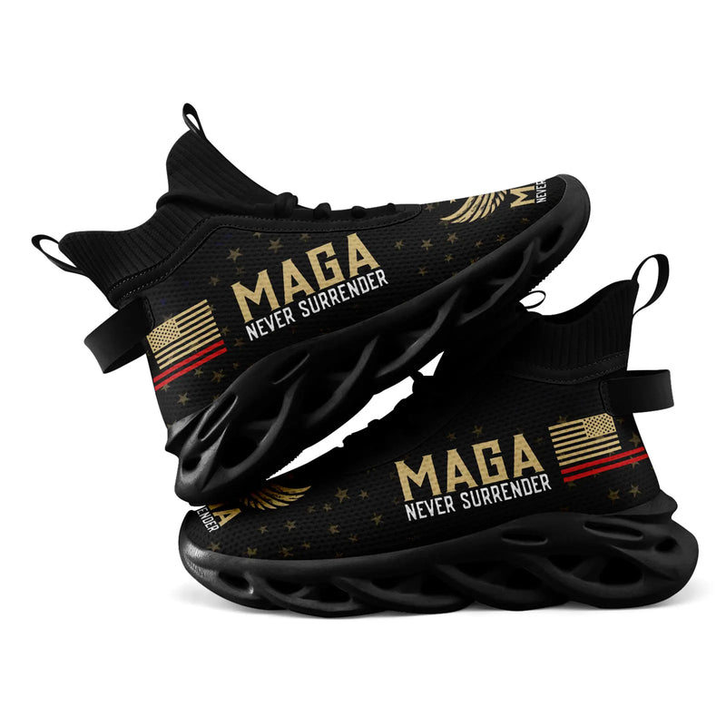 Casual High Top Shoes Sneaker Trump Maga 2024 Election Take America Back Design