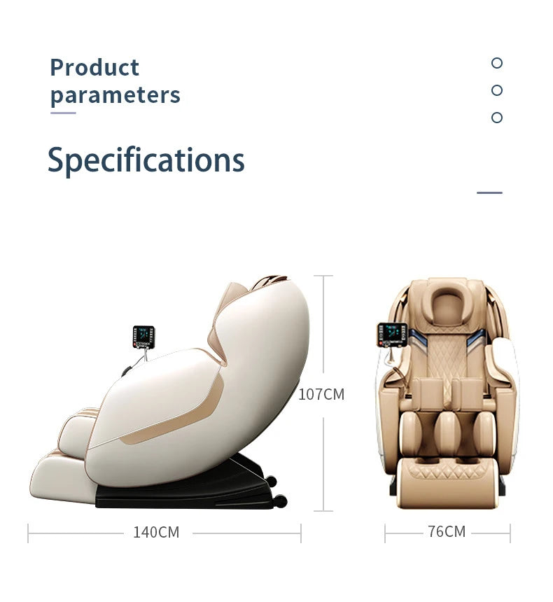 Wholesale 4D Full Body Luxury Electric Zero Gravity Multi-functional Space Capsule Fully Automatic Massage Chair