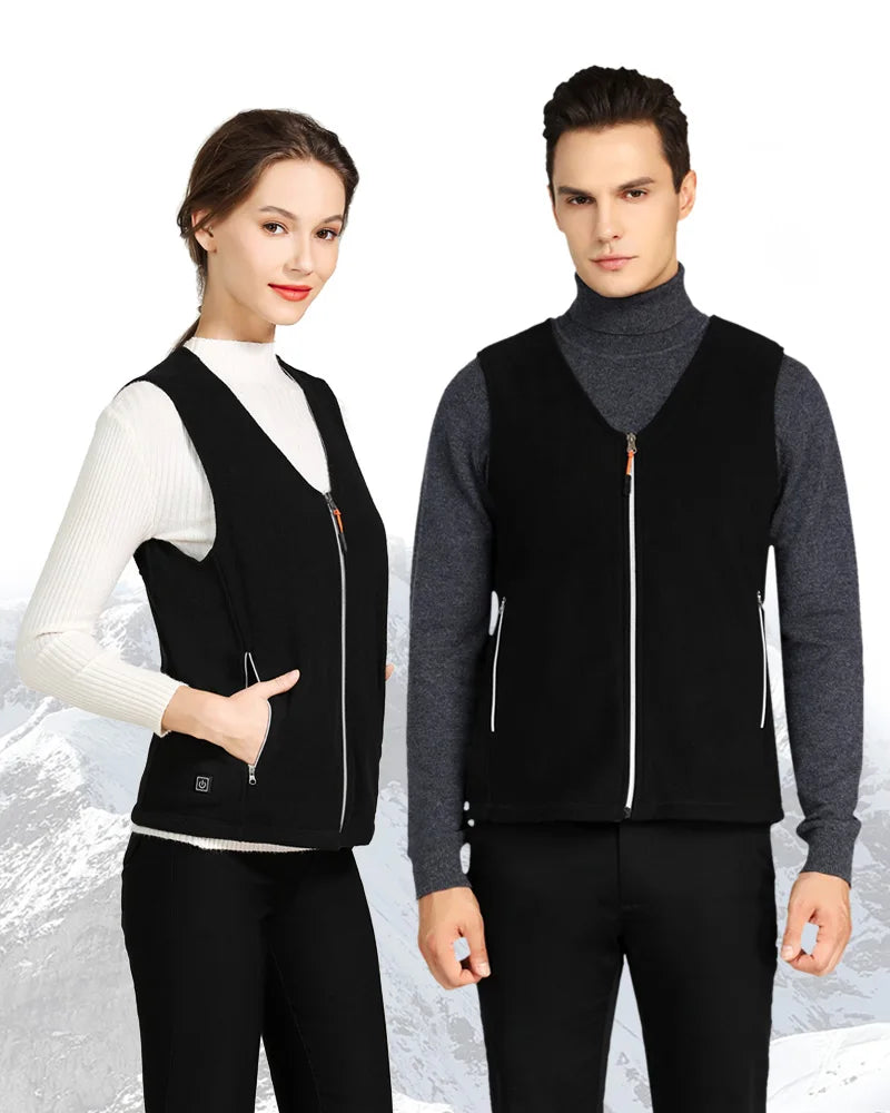 10 Areas Heated Vest Men Women Usb Electric Self Heating Vest Warming Waistcoat Heated Jacket Washable Thermal Heated Clothes