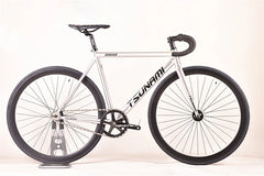 Tsunami SNM100 Fixie Fixed Gear Bike – 700C Single Speed Racing Bicycle | Lightweight Aluminum Alloy Frame | Customizable Track Cycling