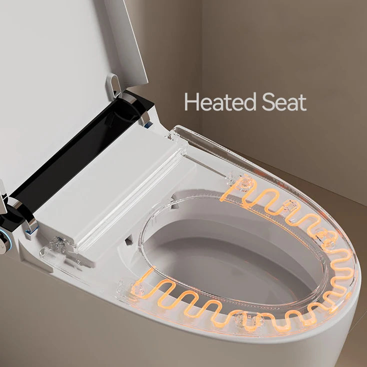 Smart Toilet ,No Water Pressure Limit Automatic Intelligent WC , Luxury Multifunctional Bidet Sanitary Ware ,Auto Open Flush