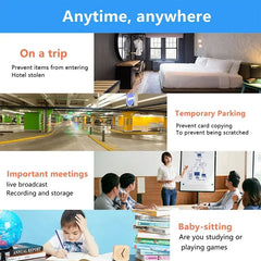 1080P HD Mini WiFi IP Camera - Night Vision, Wireless Baby Monitor & Home Security