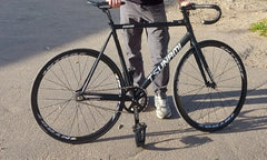Tsunami SNM100 Fixie Fixed Gear Bike – 700C Single Speed Racing Bicycle | Lightweight Aluminum Alloy Frame | Customizable Track Cycling