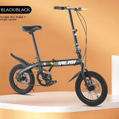 Grylls Fashion 12/14 Inch Folding Bike – Portable Lightweight Bicycle for Adults & Students | Compact Commuter Bike for Kids & Teens