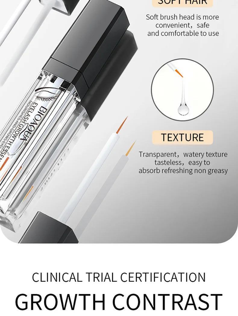 7 Day Eyelash Growth Serum Natural Curl Lengthen Beauty Health Volume & Thicken Eyelash Treatment Eyelash & Eyebrow Enhancer