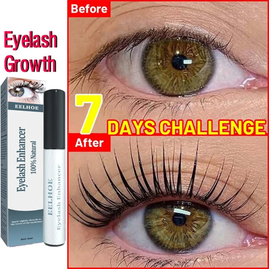 7 Days Fast Eyelash Growth Serum – Natural Curl, Thickening & Lengthening Solution for Lush Lashes