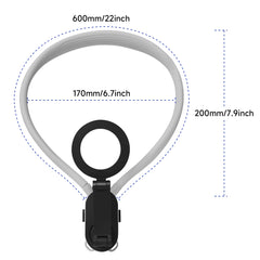 Magnetic Phone Neck Mount - Hands-Free POV Holder for GoPro & Smartphones