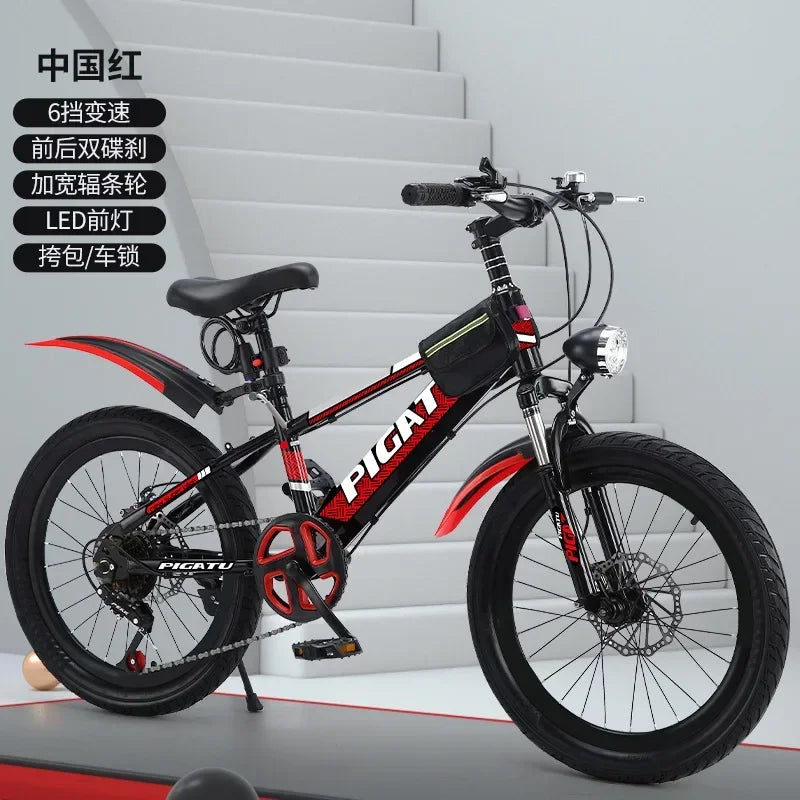 20/22/24 Inch Student Mountain Bike – Variable Speed Bicycle for Kids & Teens | Durable & Stylish Ride