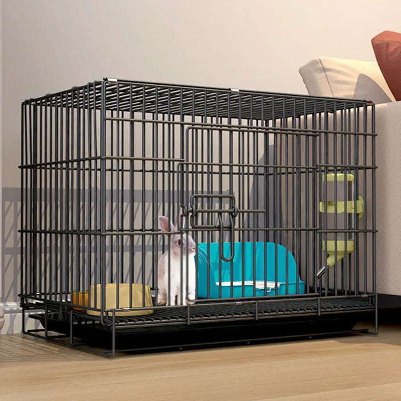 C700 Assembled Rabbit Cages Pets indoor Bunny Anti Chew Mat House Bed Nests for Small Animal home Rabbit Accessories