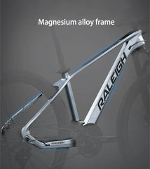 26 & 27.5 Inch Mountain Bike - Lightweight Magnesium Alloy Frame, 24/27/30/33 Speed Gears, Hydraulic Disc Brake, All-Terrain Bicycle for Men & Women