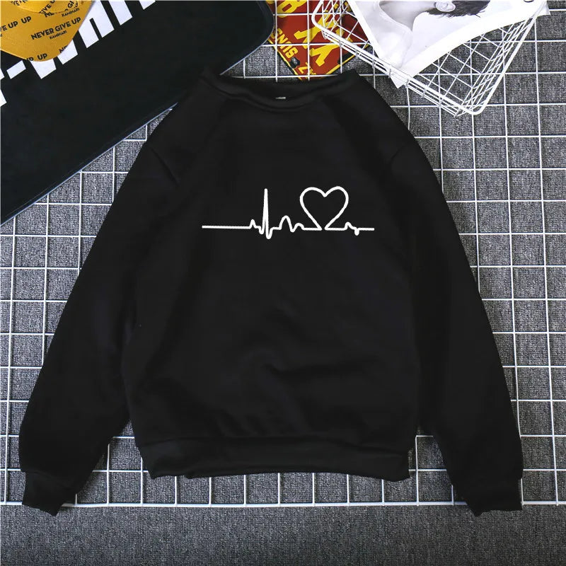 Womens Letters FRIENDS Print Long Sleeve Hoodie Sweatshirt 5 Colors S M L XL Brand New 2022 Ladies Slouch Pullover Jumper Tops