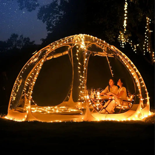 Outdoor Tent Transparent Starry Bubble House Beach Camping Sun Room Online Celebrity Courtyard Yurt Waterproof Car Self Driving