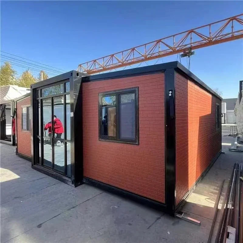 5 3 in 1 Foldable container steel structure modular house