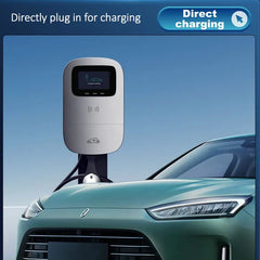 JIGU 7.6KW 32A Type 2 Electric Vehicle Charger – Car Charging Station, 7kW Wallbox EV Charger, WiFi & APP Control (220V, Single Phase)