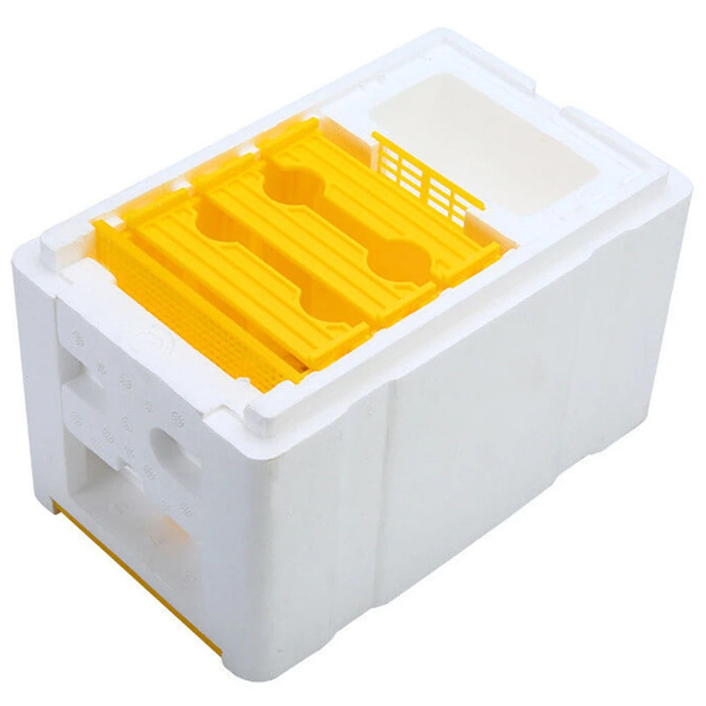 Queen Bee Rearing Kit – Foam Nuc Beehive Box Set for Mating & Pollination | Beekeeping Tools & Supplies