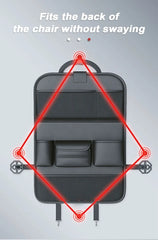 SEAMETAL Car Backseat Organizer – Multi-Pocket Storage Bag with Foldable Tablet Tray & Large Capacity