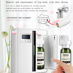 Bluetooth Smart Aroma Diffuser – Large Area 300m³ Fragrance Machine for Essential Oils, Hotel Lobby & Commercial Scenting
