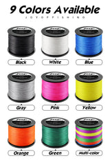 JOF PE Braided Fishing Line – 300M/500M/1000M | 8 & 4 Strands | 18-88LB | Super Strong Multifilament Fishing Wire – Japan Technology