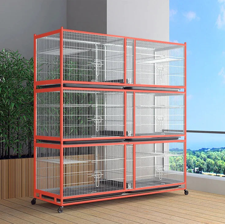 N Special Meat Pigeon Breeding Cage Professional Large Pigeon Cage Metal Sustainable Farms High Quality