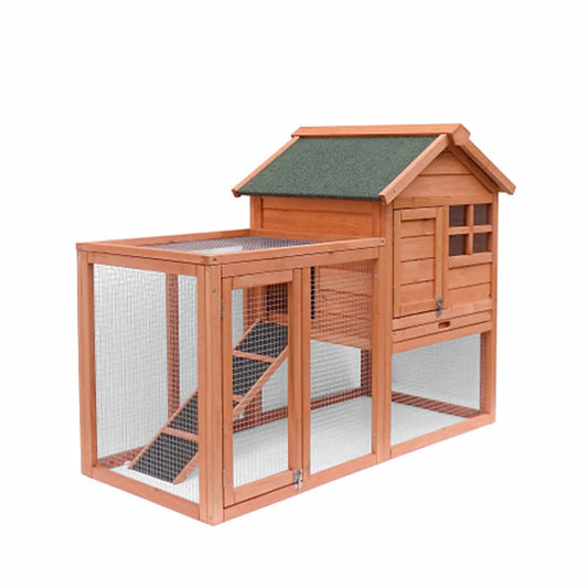 Pet Cage Villa Chicken Coop Outdoor Wooden Rabbit Cage Factory Wholesale Factory Breeding Box