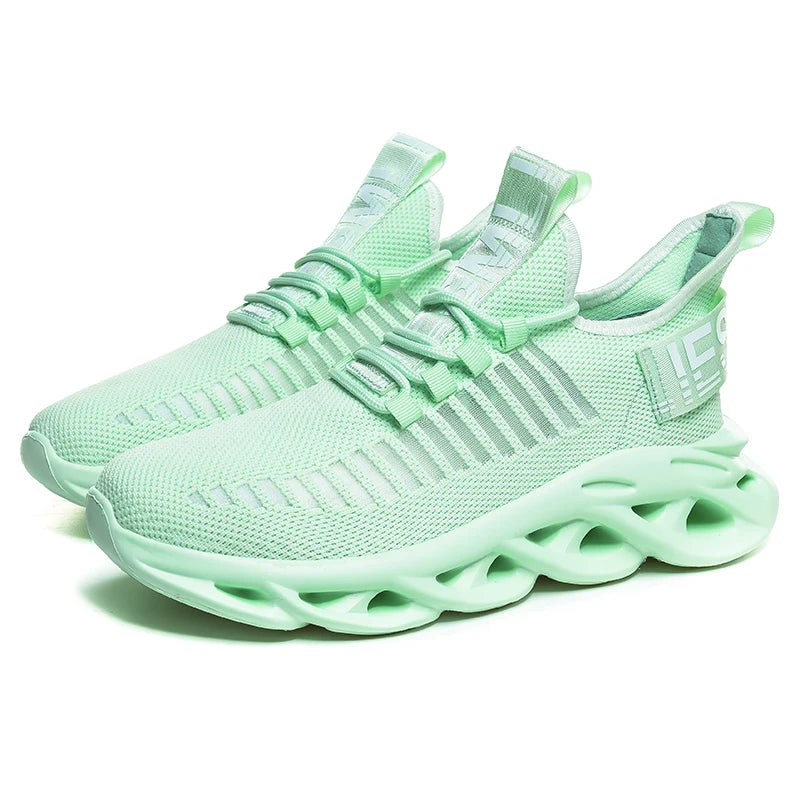 2024 Newest Kids Breathable Running Sneakers For Women Low Top Large Size Men's Sports Shoes Mesh Jogging Children Casual Shoes