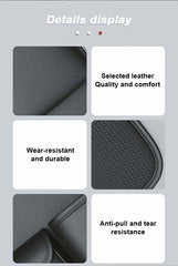 SEAMETAL Car Backseat Organizer – Multi-Pocket Storage Bag with Foldable Tablet Tray & Large Capacity