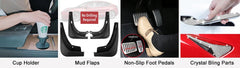 Trunk Protector Guard for Tesla Model Y – Anti-Scratch Rear Cargo Threshold Sill Cover & Bumper TPE Organizer Pad
