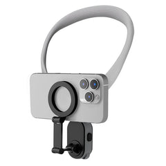 Magnetic Phone Neck Mount - Hands-Free POV Holder for GoPro & Smartphones